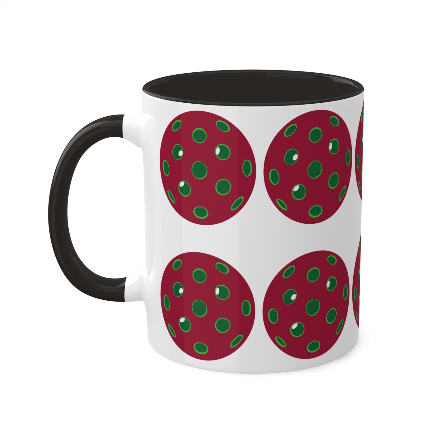 Copy of Mug, Green/Red 11oz