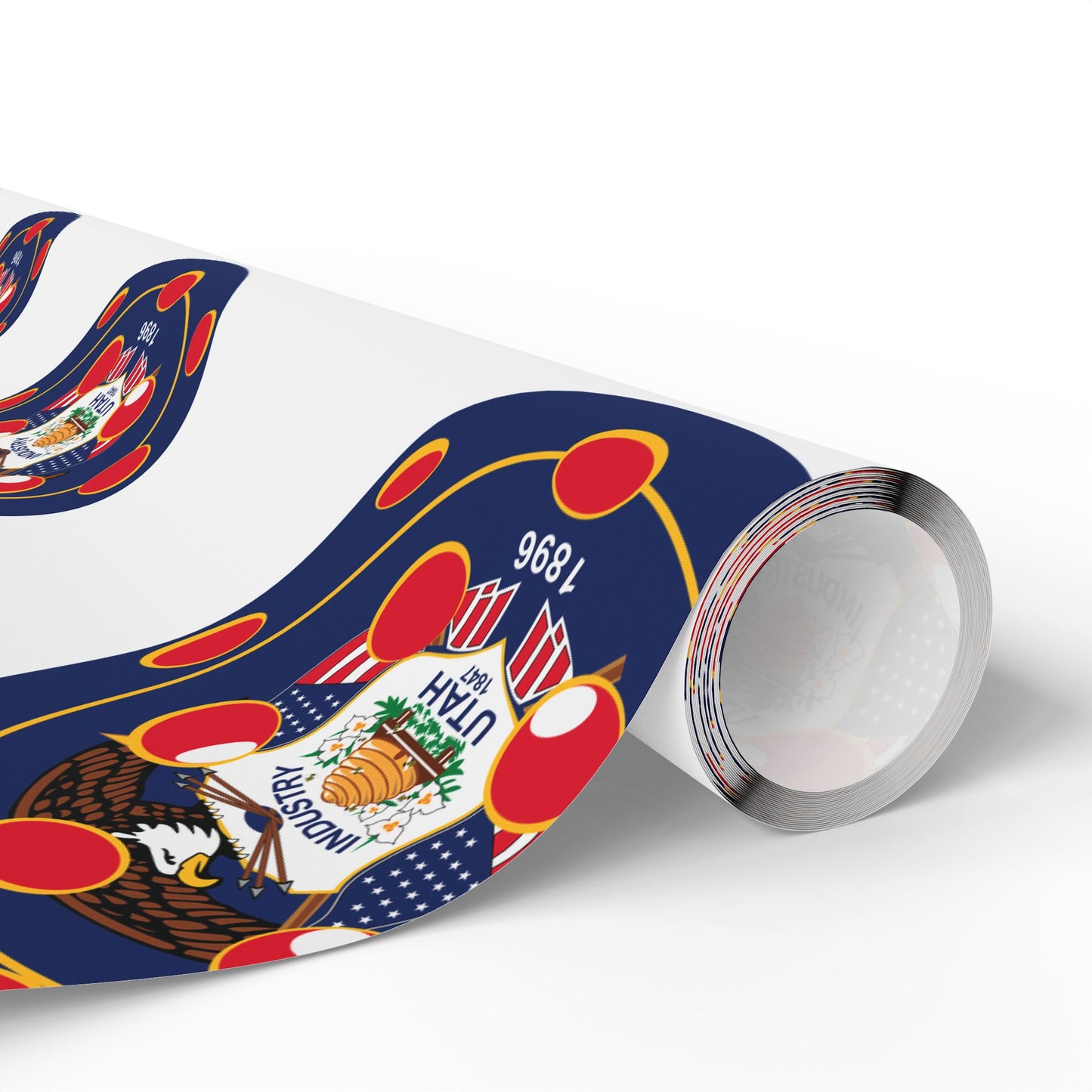 Pickleball Gift Wrap, Utah State Flag