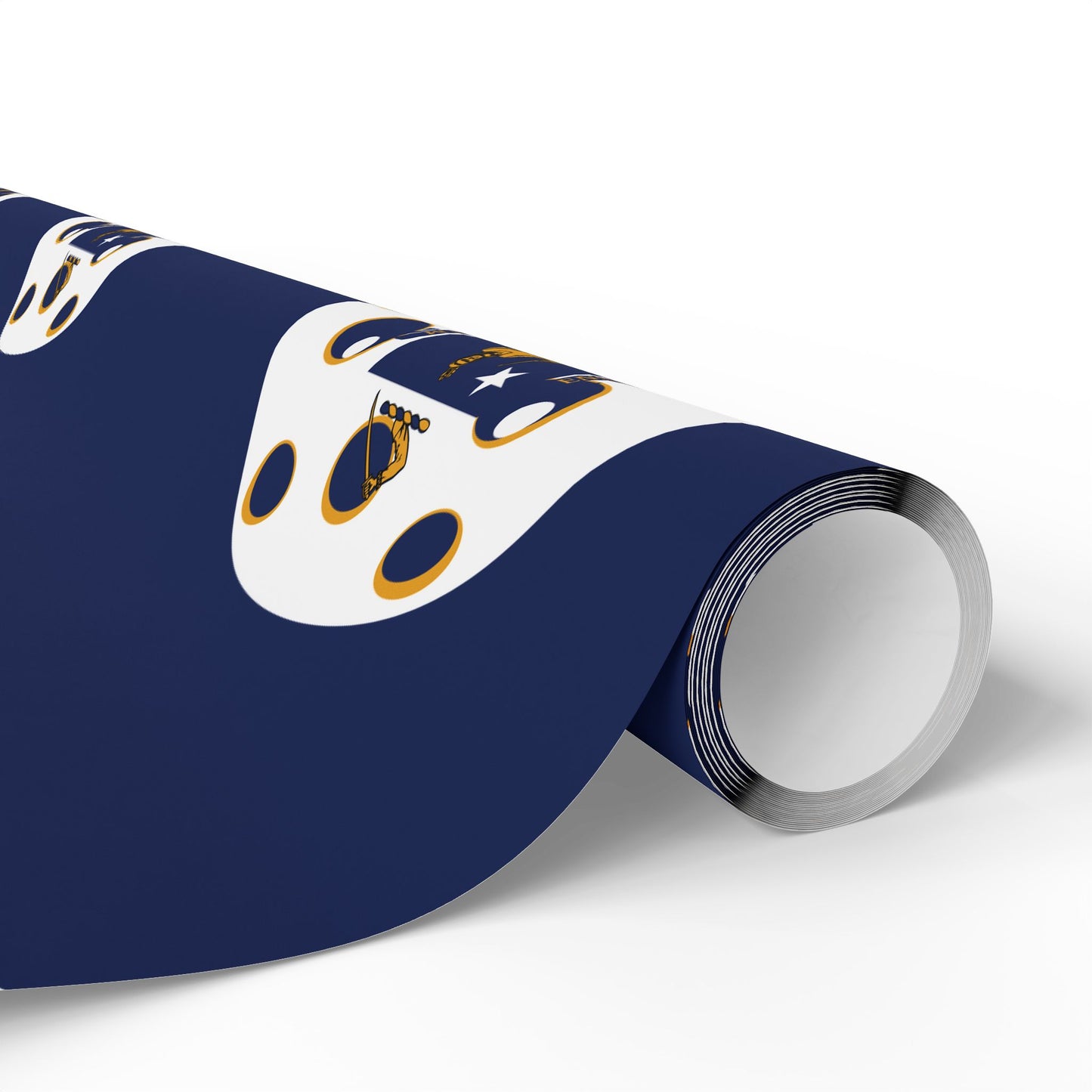 Pickleball Gift Wrap, Massachusetts State Flag