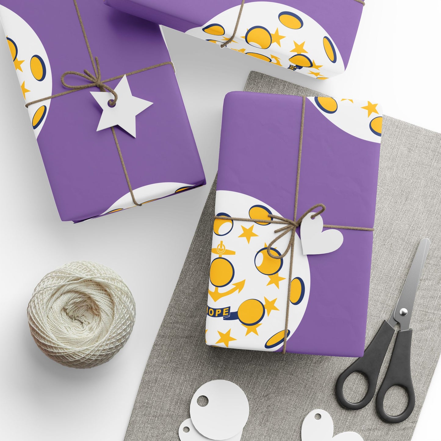 Pickleball Gift Wrap, Rhode Island State Flag