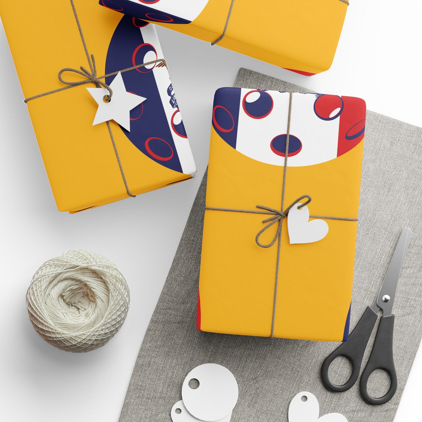 Pickleball Gift Wrap, Iowa State Flag