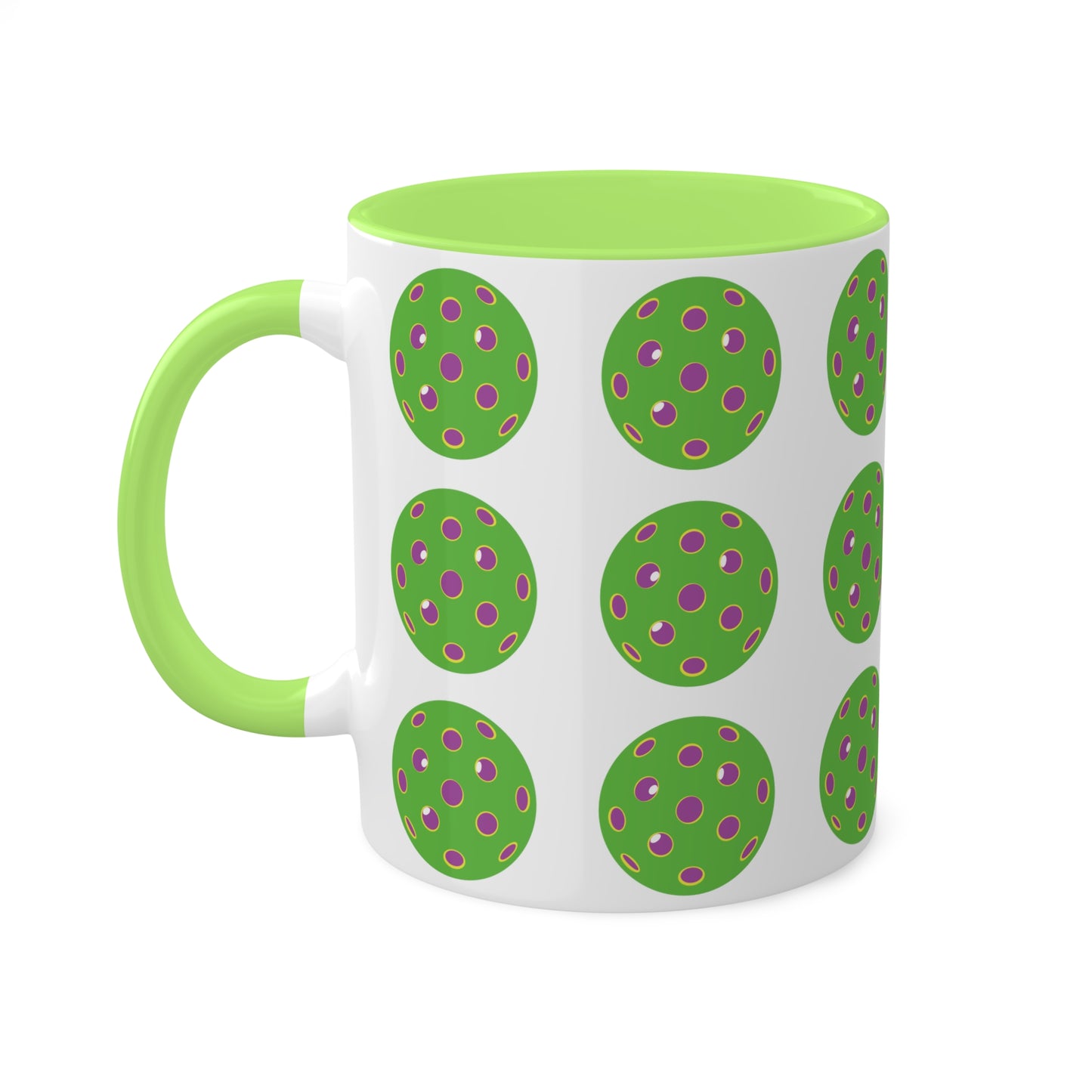 Mug, Lime/Magenta, 11oz