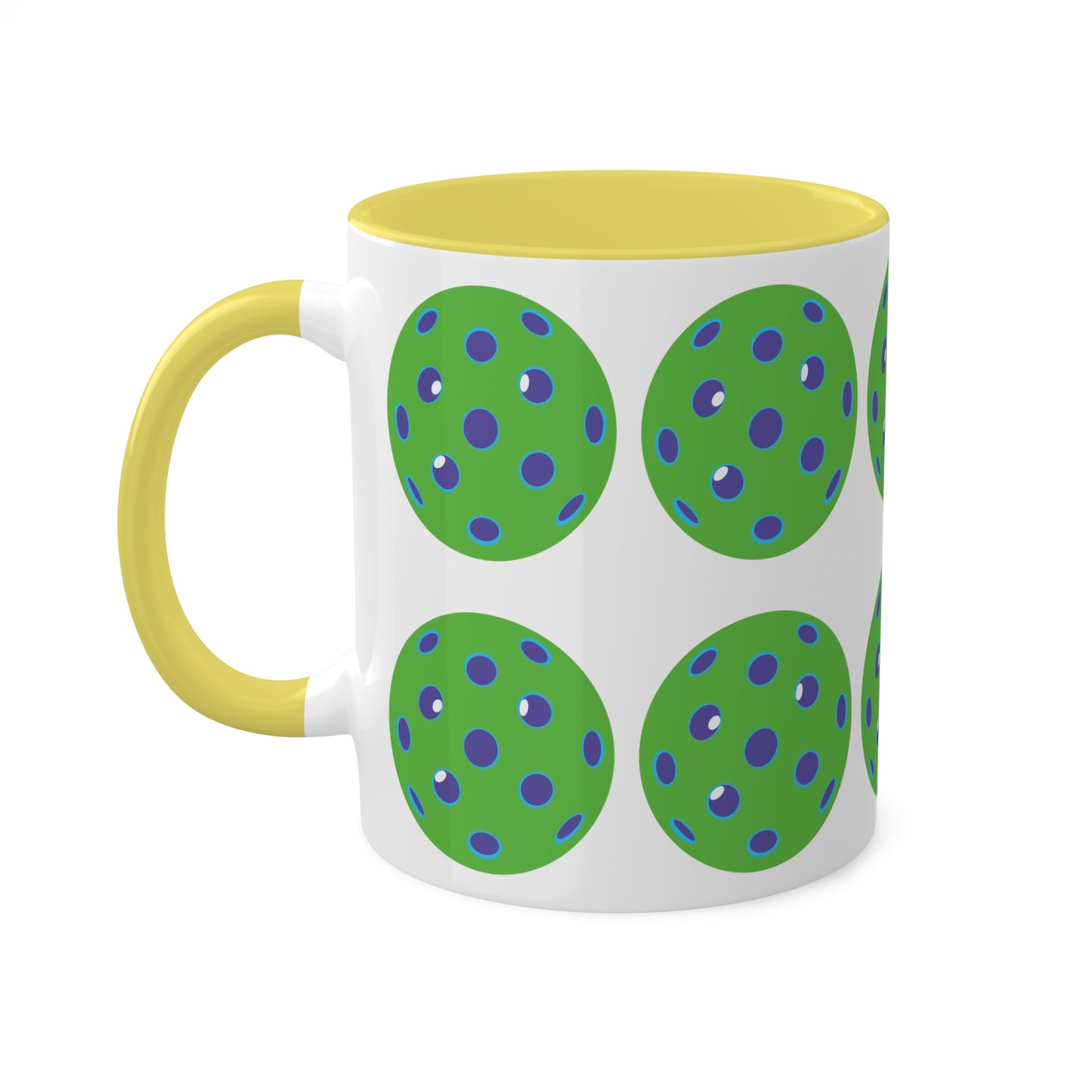 Mug, Lime/Blue 11oz
