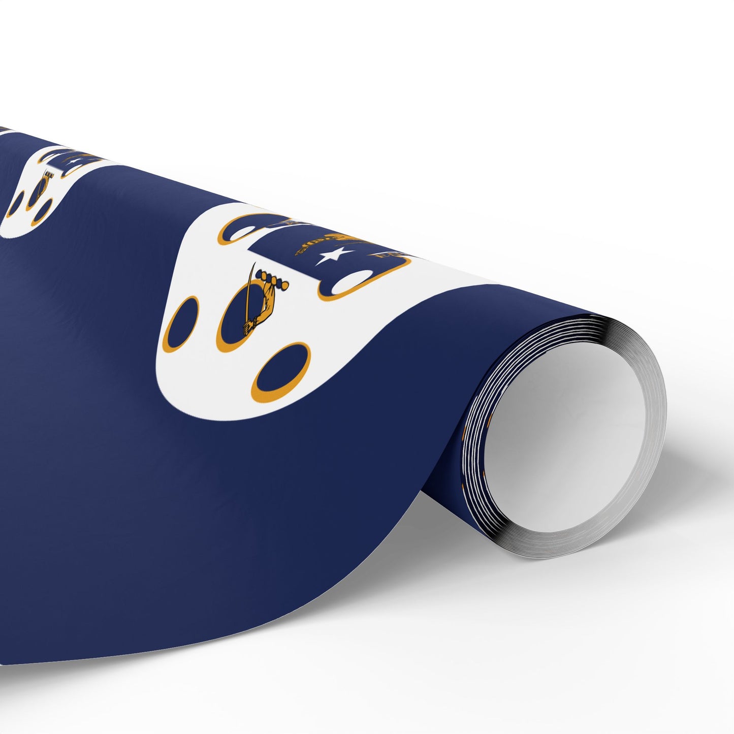 Pickleball Gift Wrap, Massachusetts State Flag