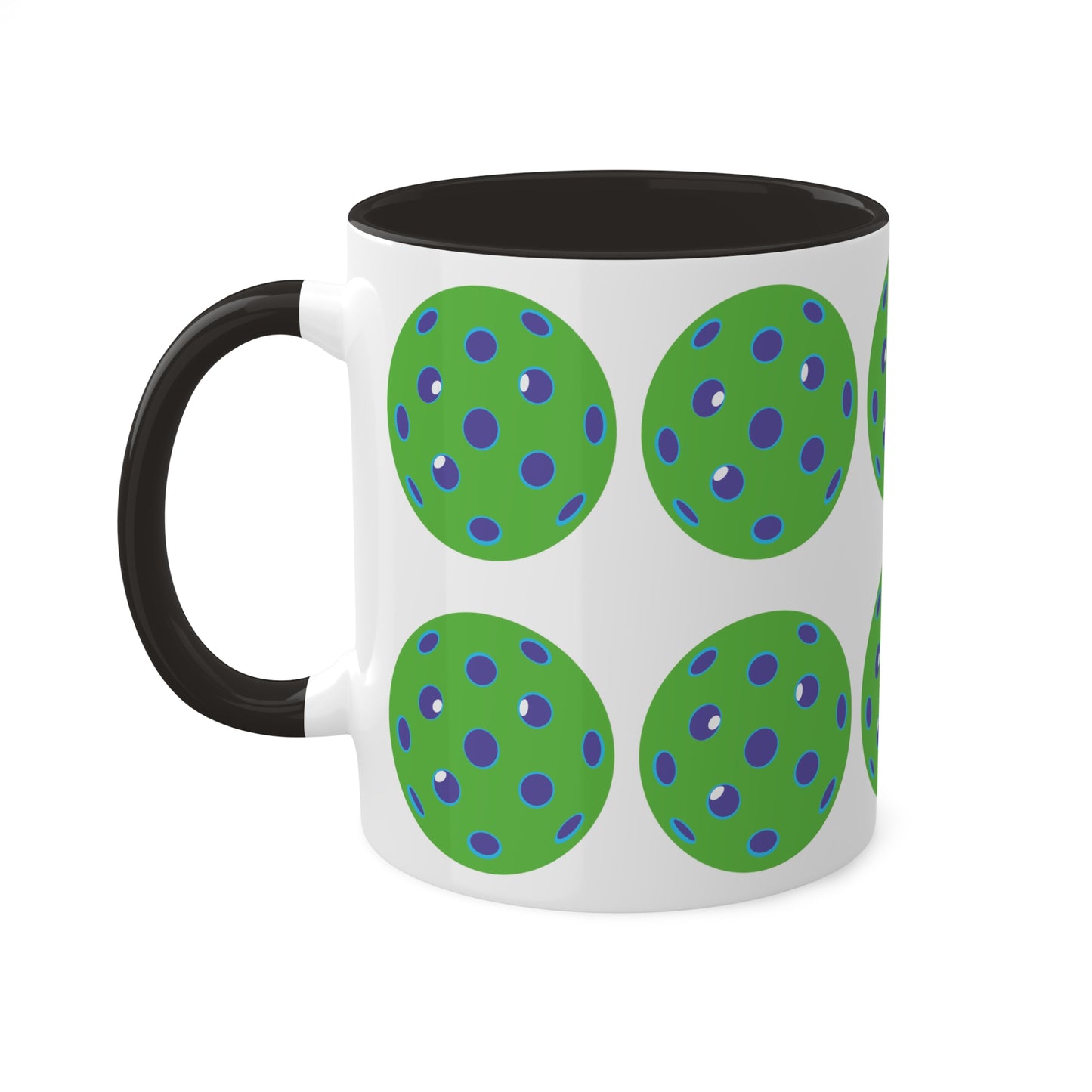 Mug, Lime/Blue 11oz