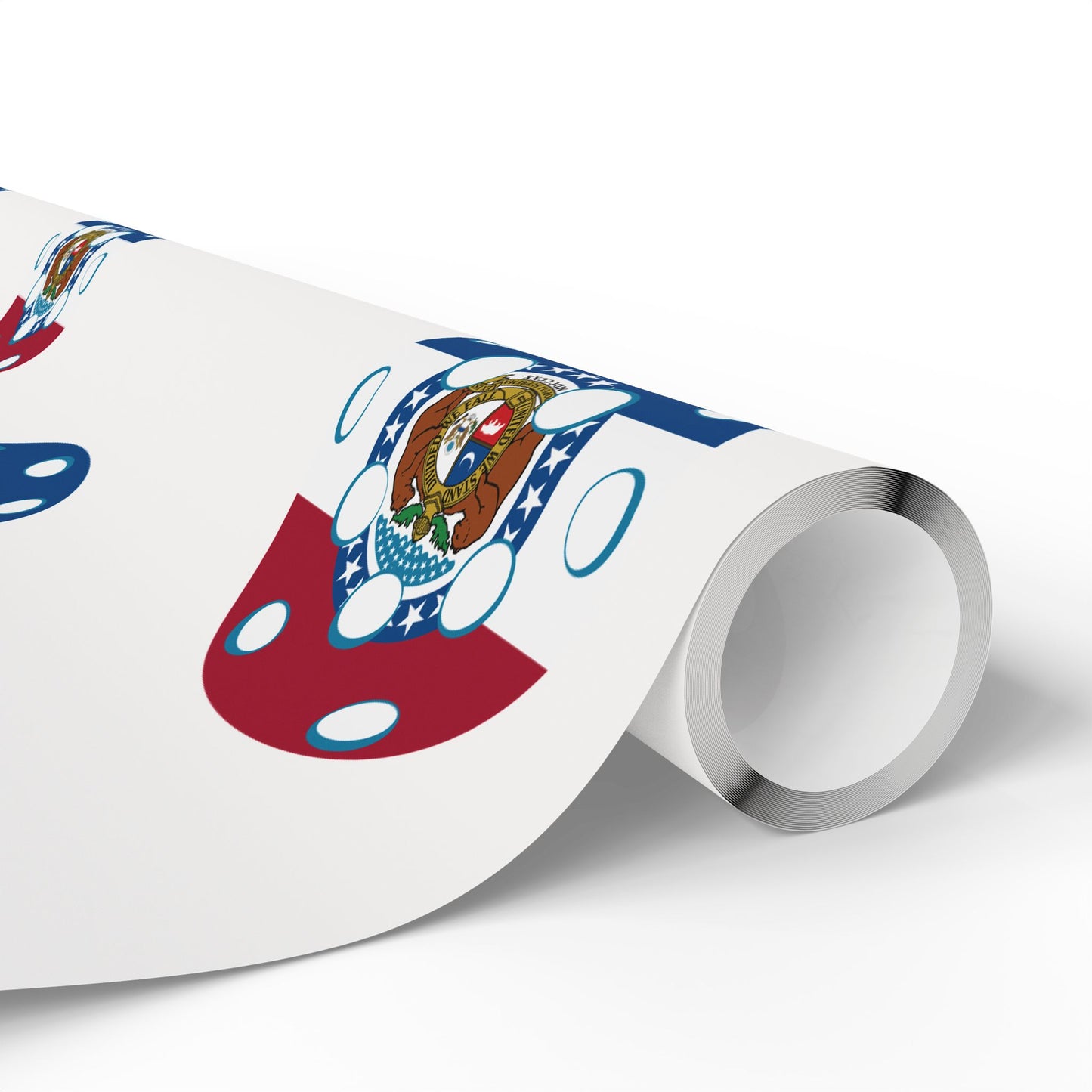 Pickleball Gift Wrap, Missouri State Flag