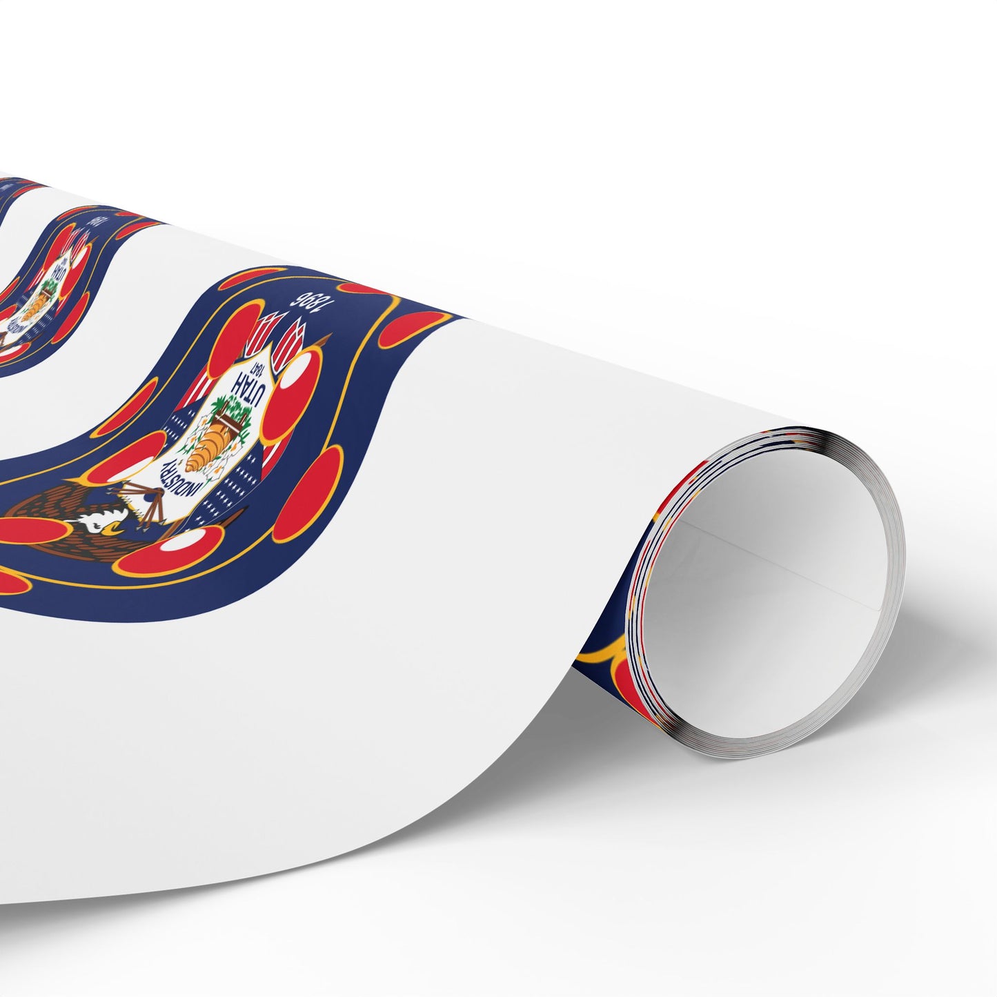 Pickleball Gift Wrap, Utah State Flag