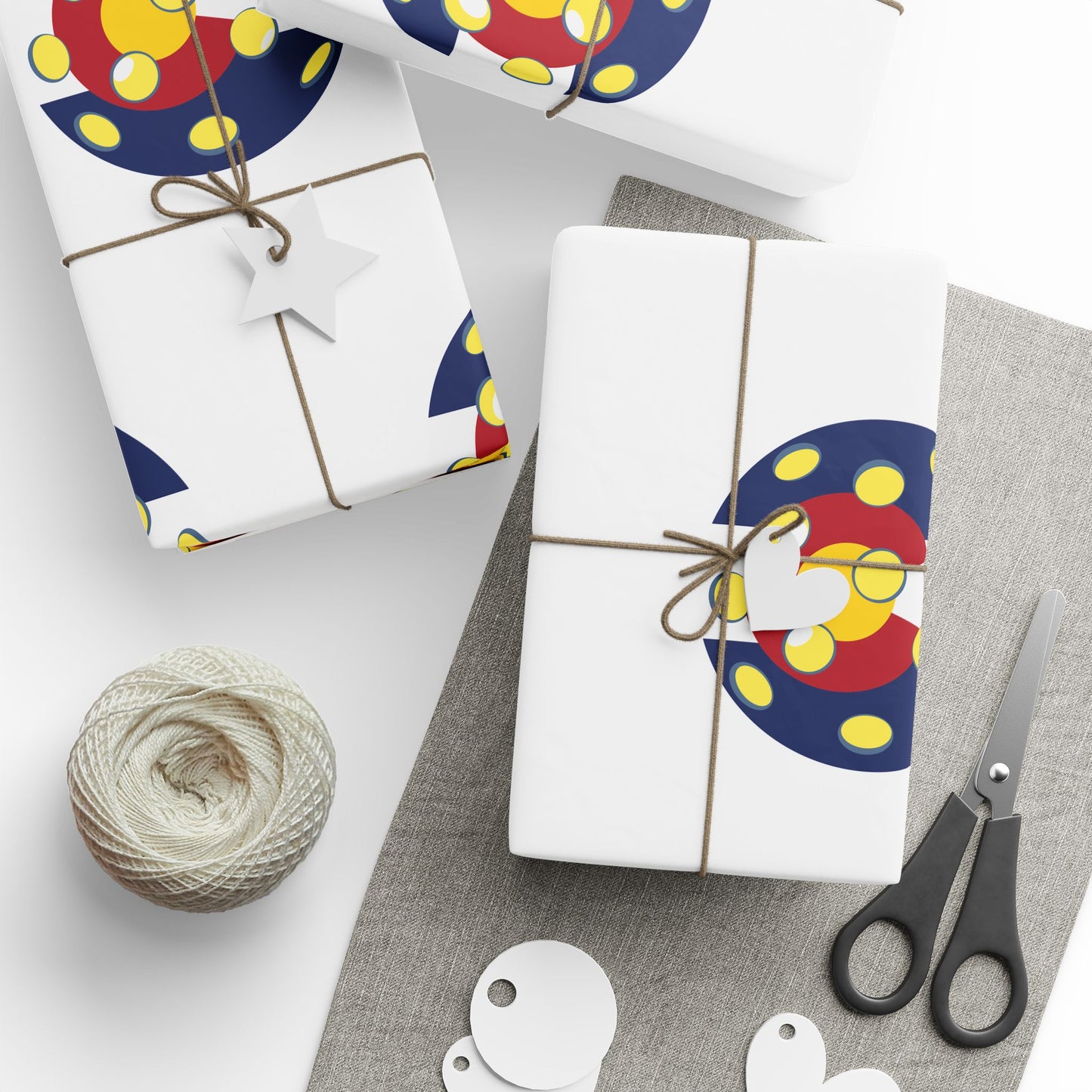 Pickleball Gift Wrap, Colorado State Flag