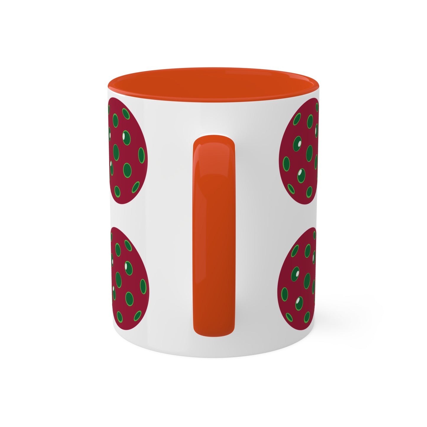 Copy of Mug, Green/Red 11oz
