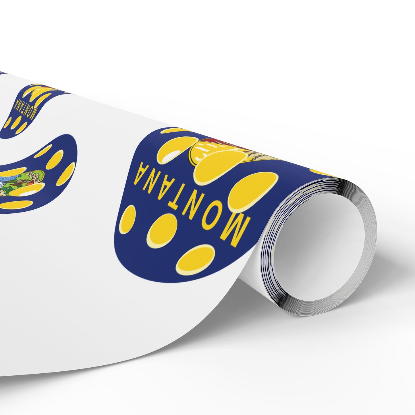 Pickleball Gift Wrap, Montana State Flag