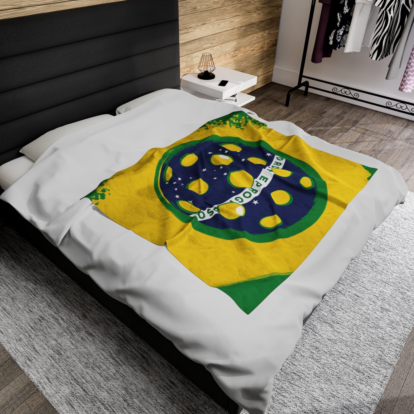 Brazil Pickleball Blanket 50x60"