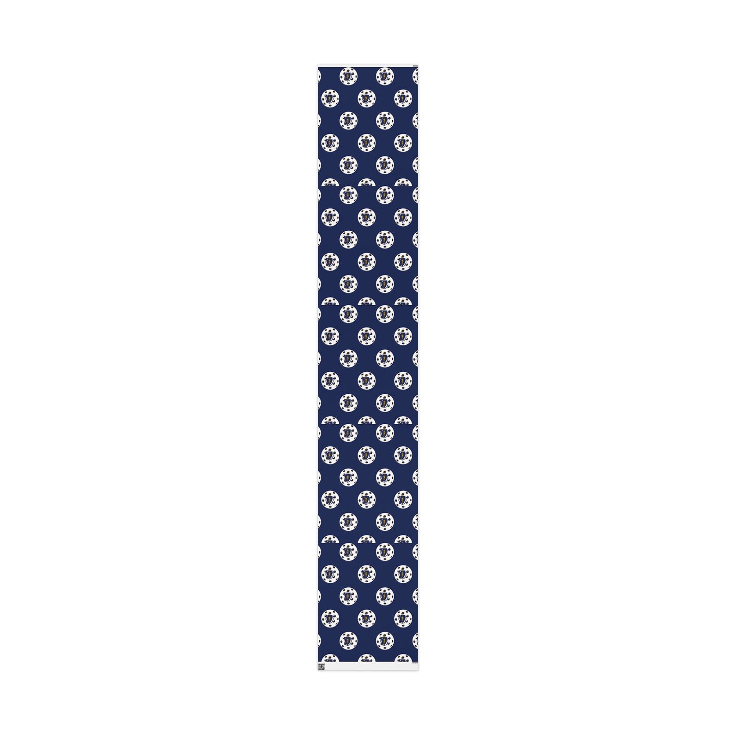 Pickleball Gift Wrap, Massachusetts State Flag