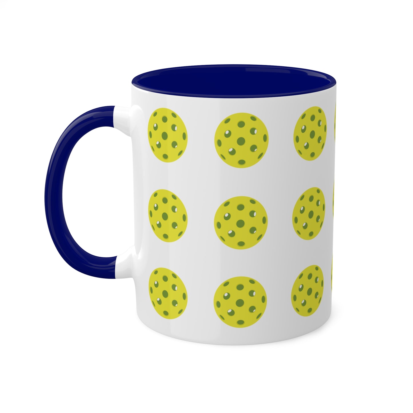 Pickleball Mug, Lime, 11oz