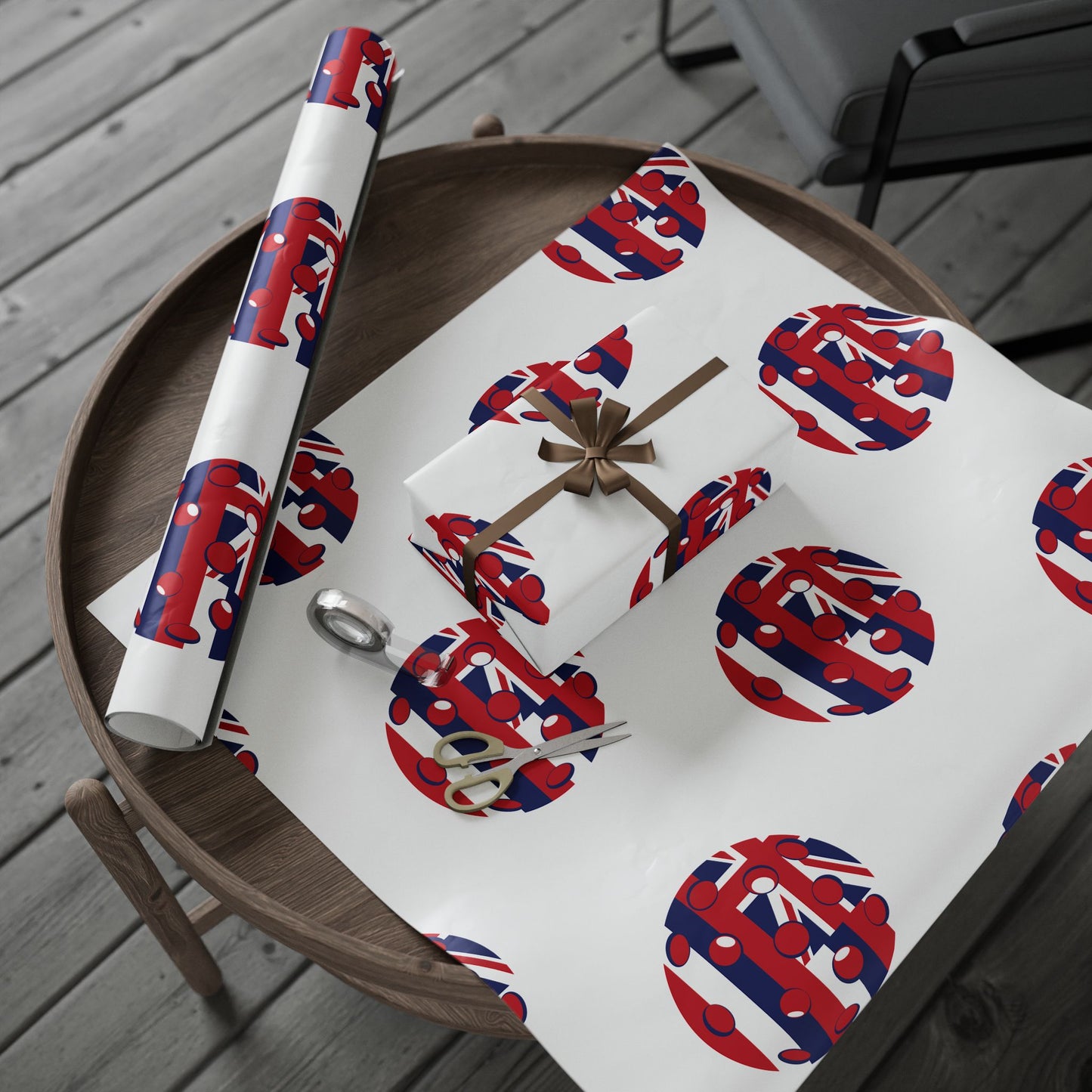 Pickleball Gift Wrap, Hawaii State Flag