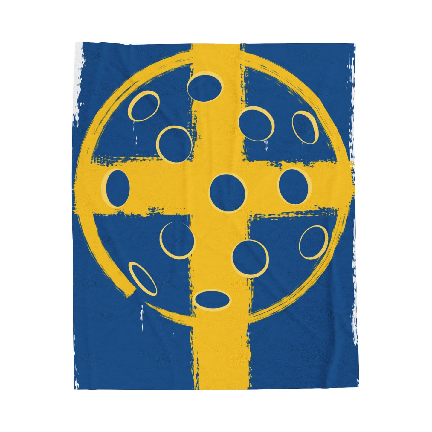 Swedish Pickleball Blanket 50x60"