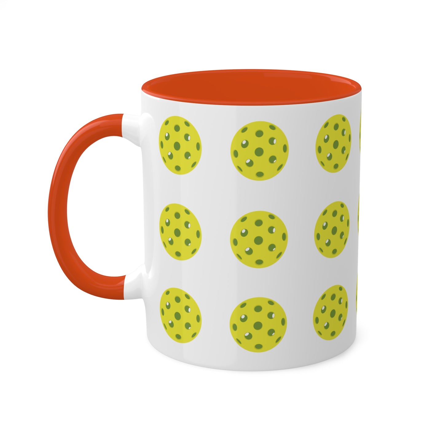 Pickleball Mug, Lime, 11oz