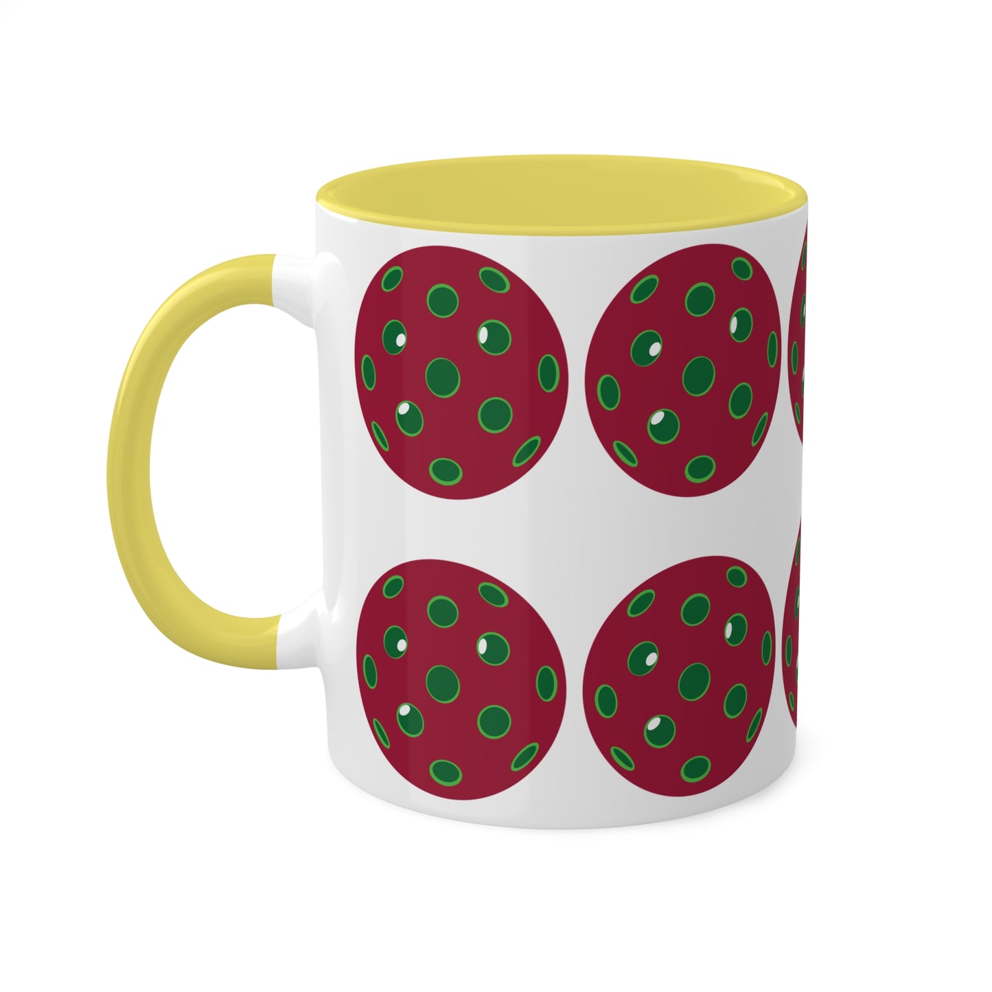 Copy of Mug, Green/Red 11oz