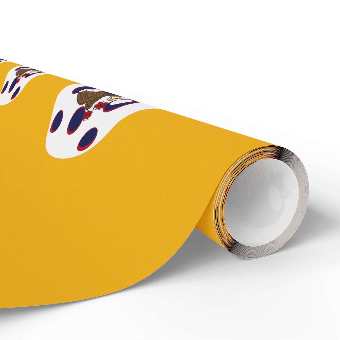 Pickleball Gift Wrap, Illinois State Flag