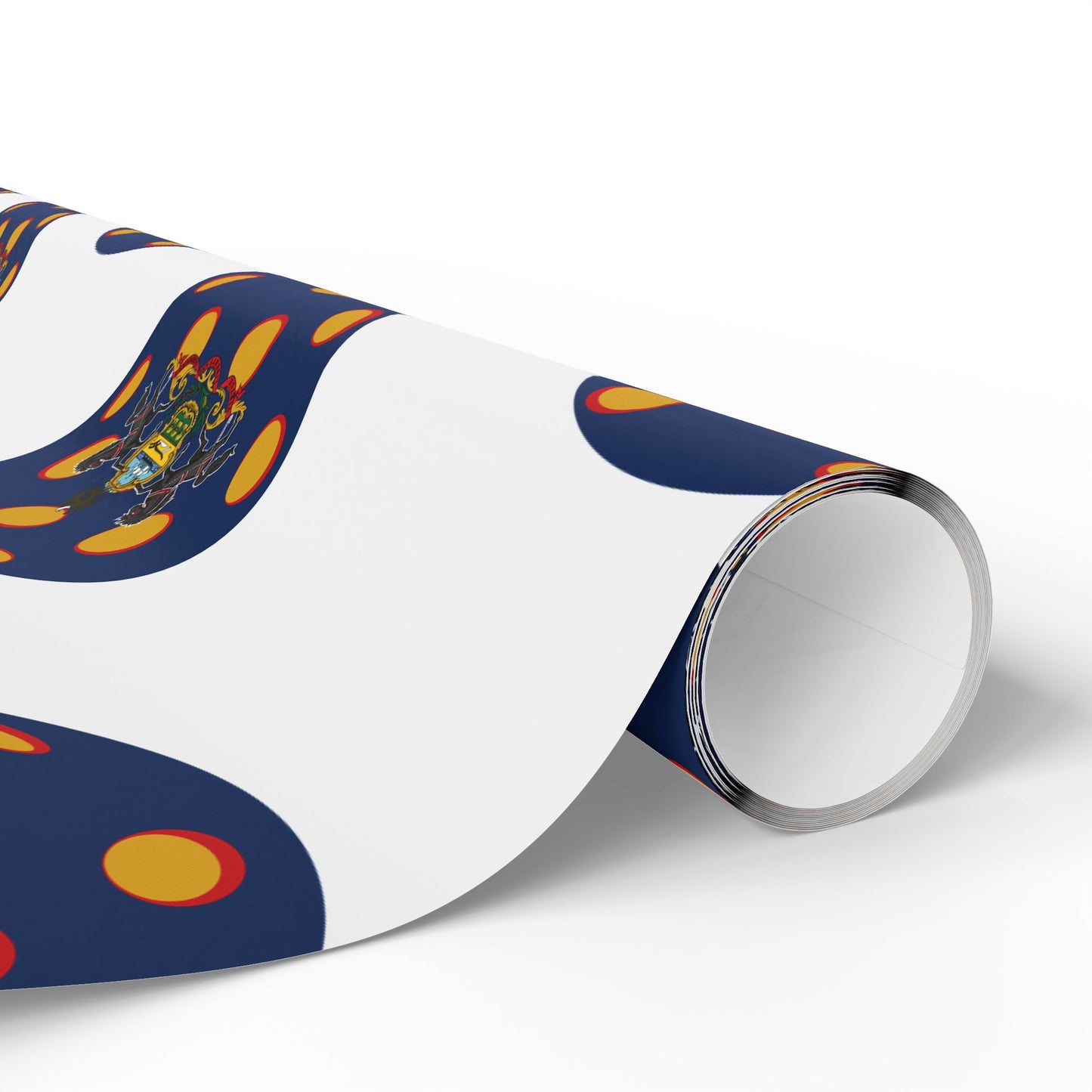 Pickleball Gift Wrap, Pennsylvania State Flag