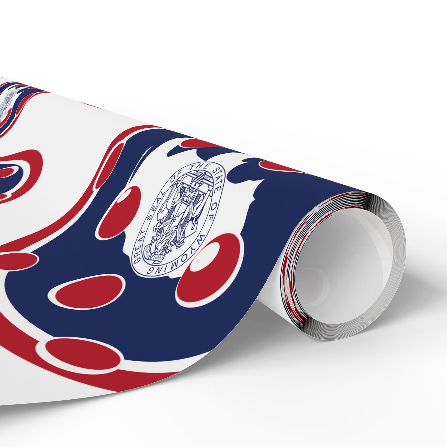Pickleball Gift Wrap, Wyoming State Flag