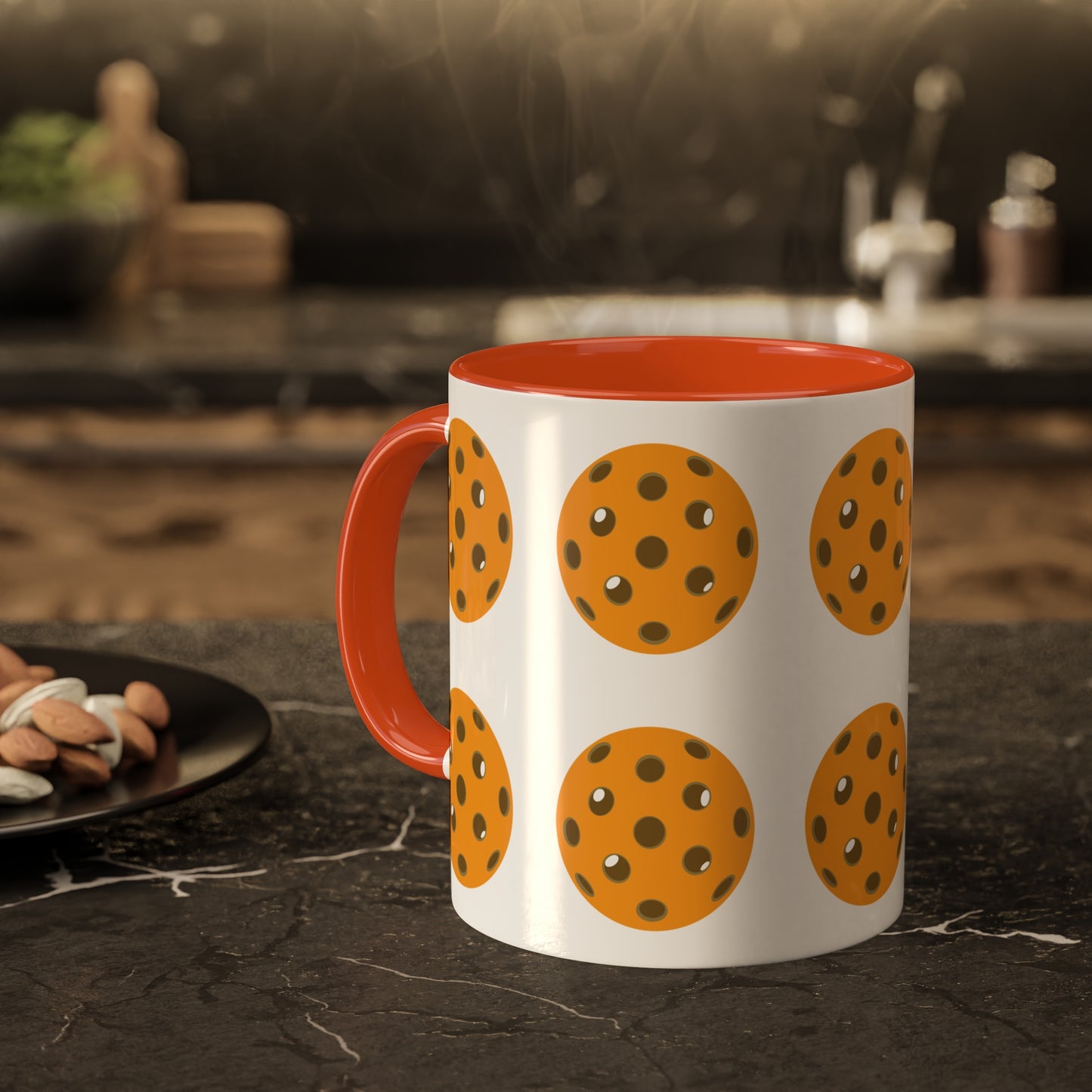 Mug, Orange/Brown 11oz