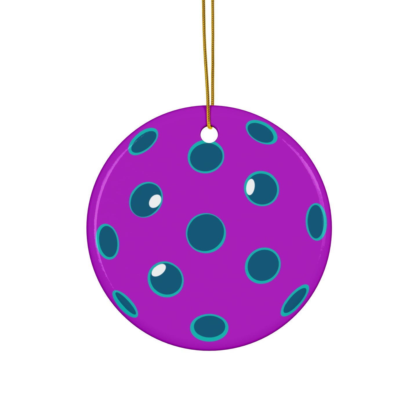 Ornament, Purple & Dark Blue