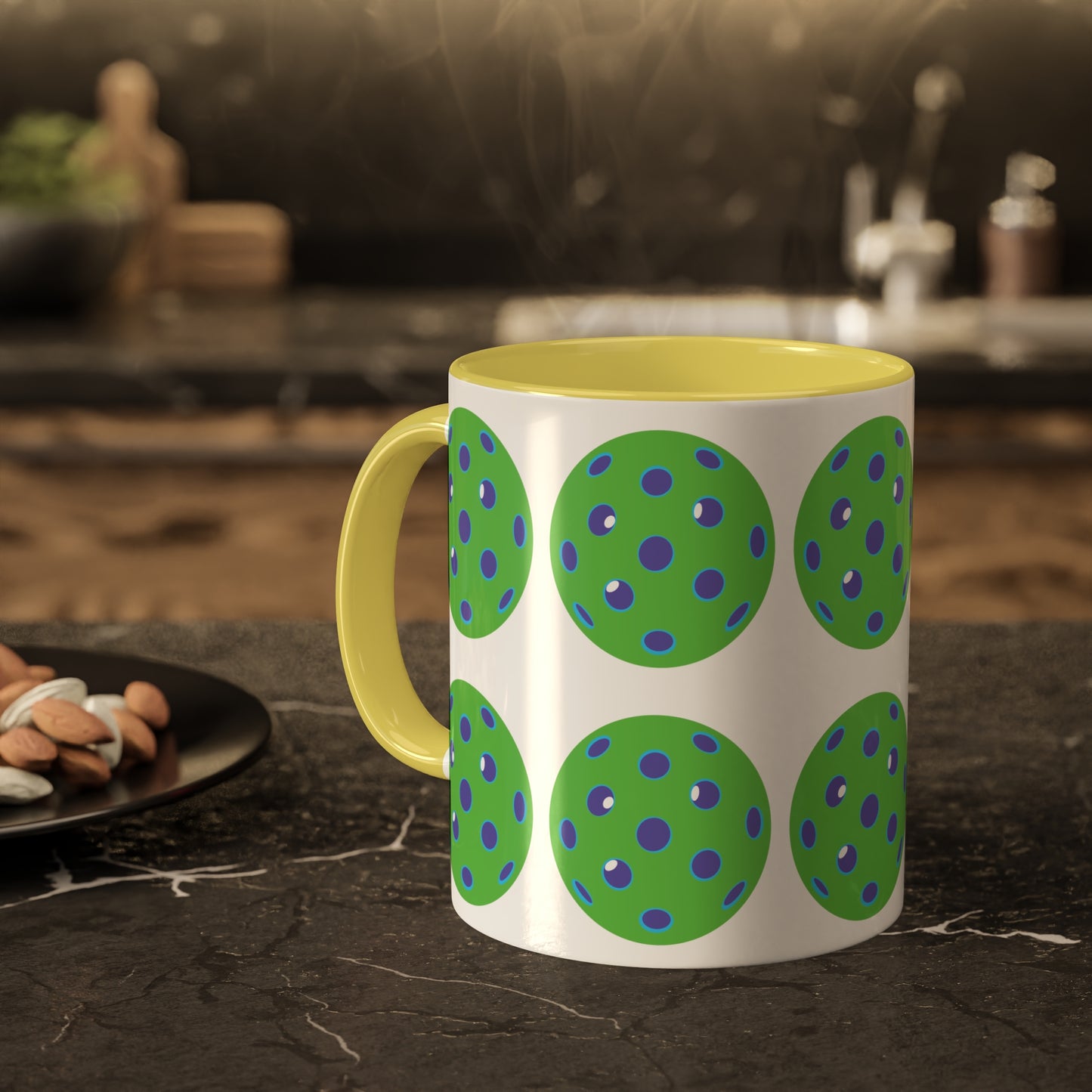Mug, Lime/Blue 11oz