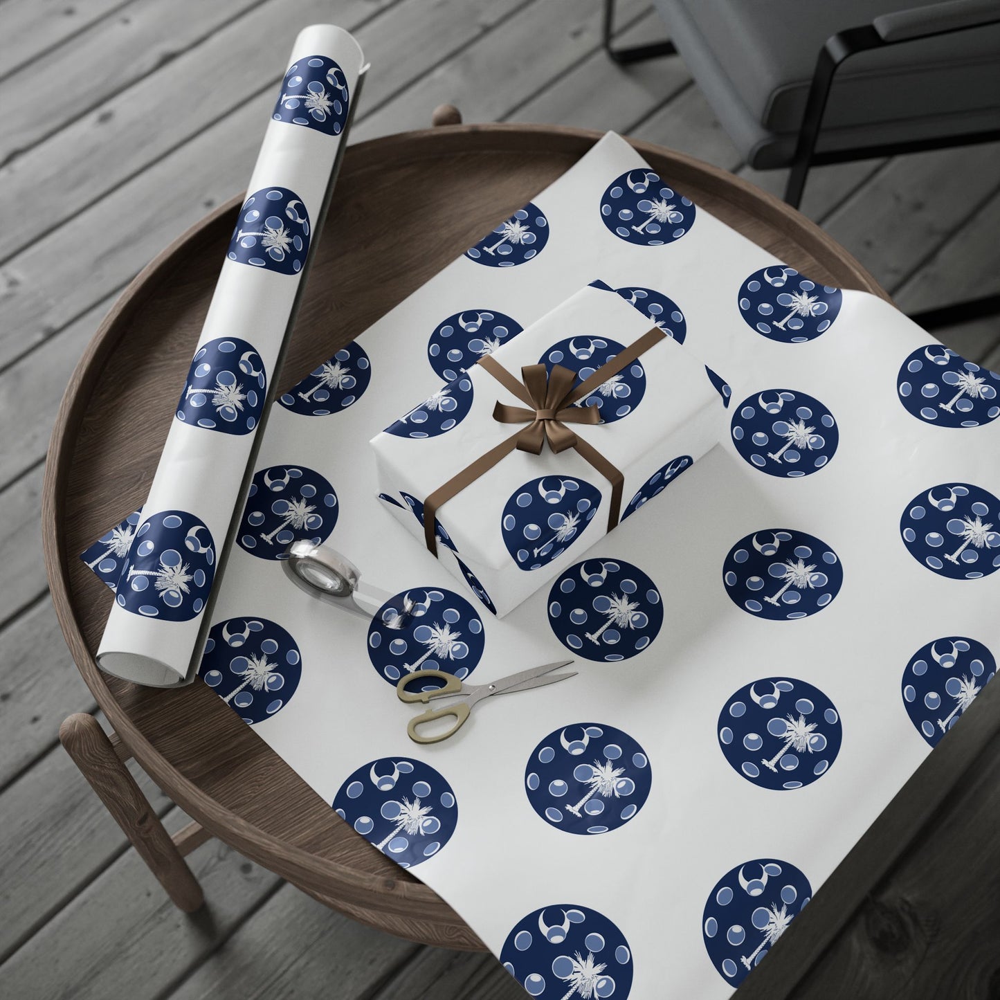 Pickleball Gift Wrap, South Carolina State Flag
