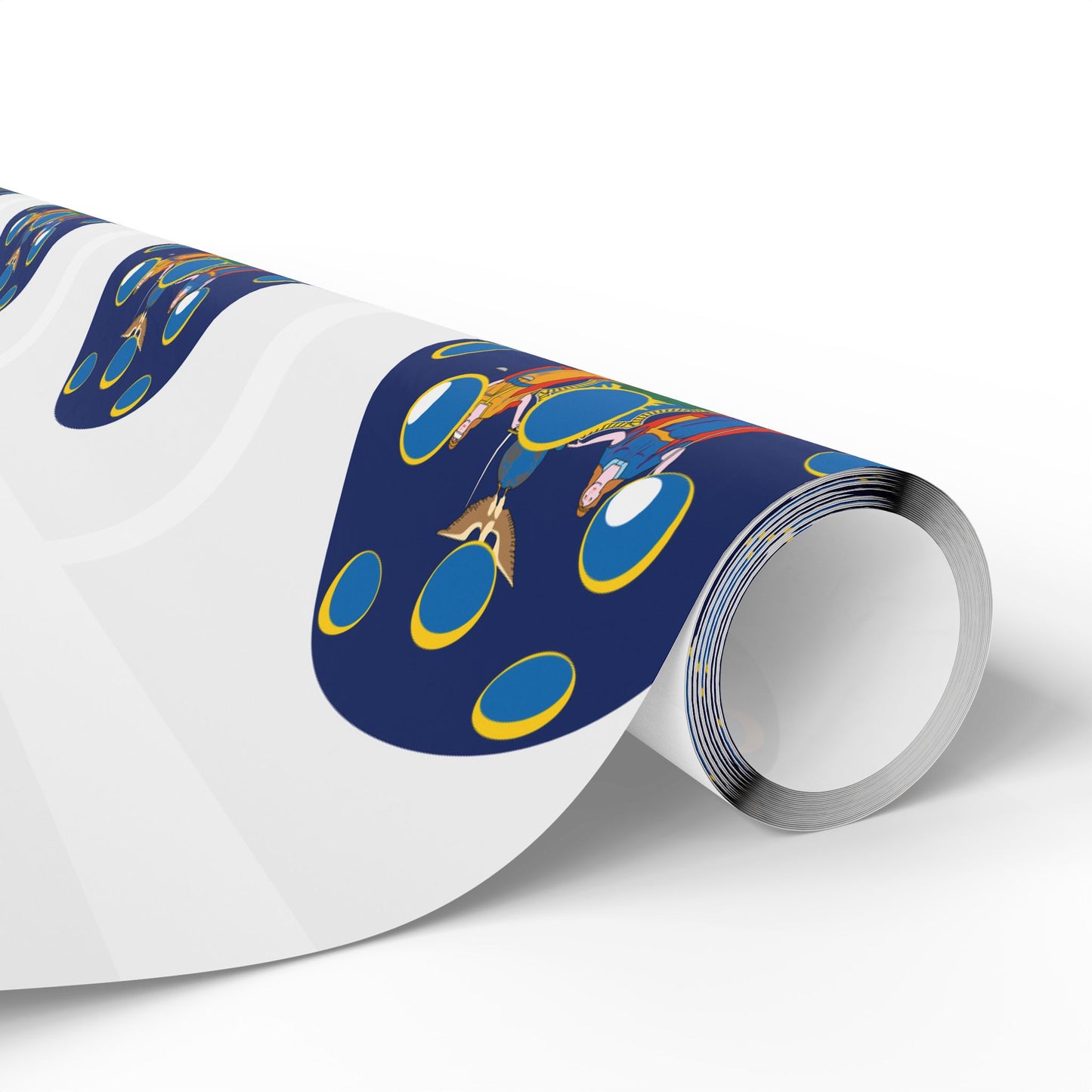 Pickleball Gift Wrap, New York State Flag