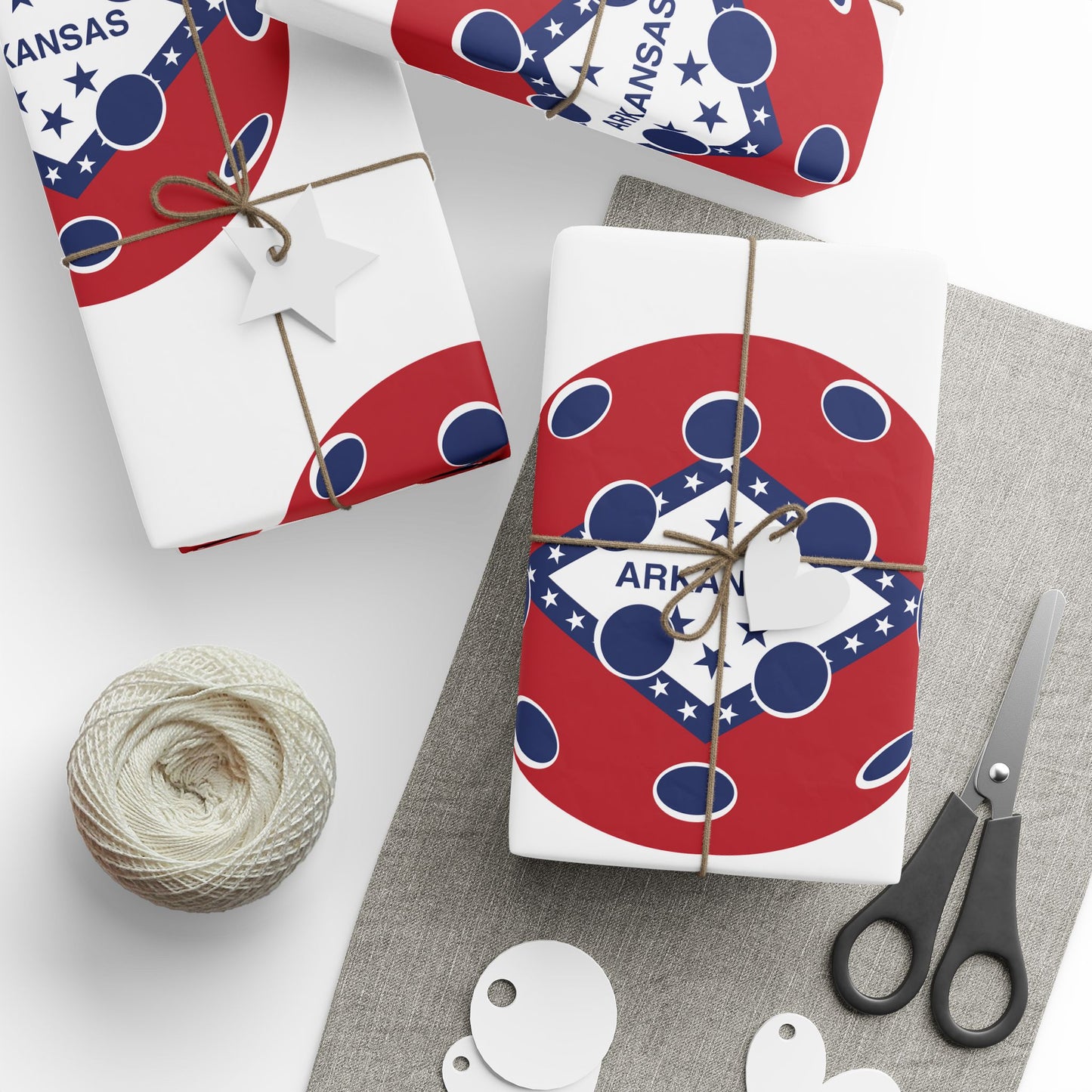 Pickleball Gift Wrap, Arkansas State Flag