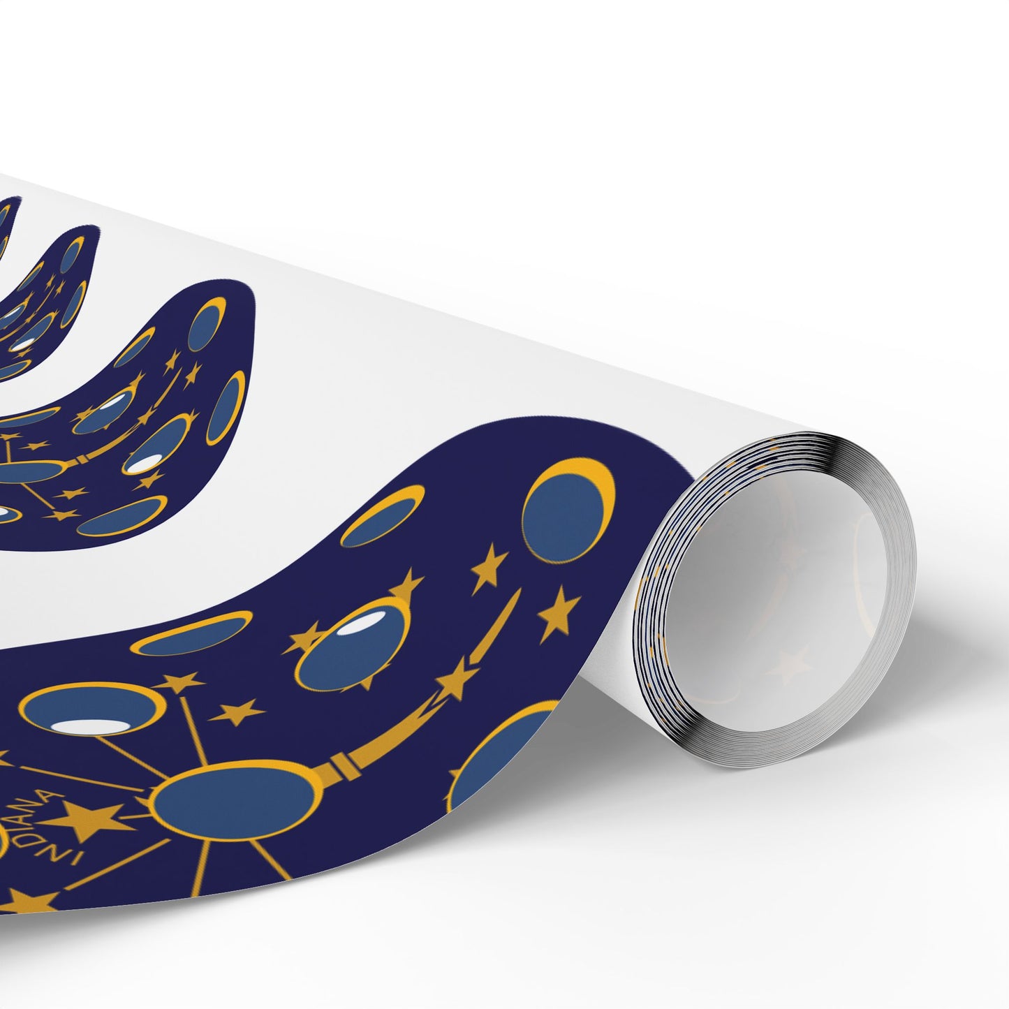 Pickleball Gift Wrap, Indiana State Flag