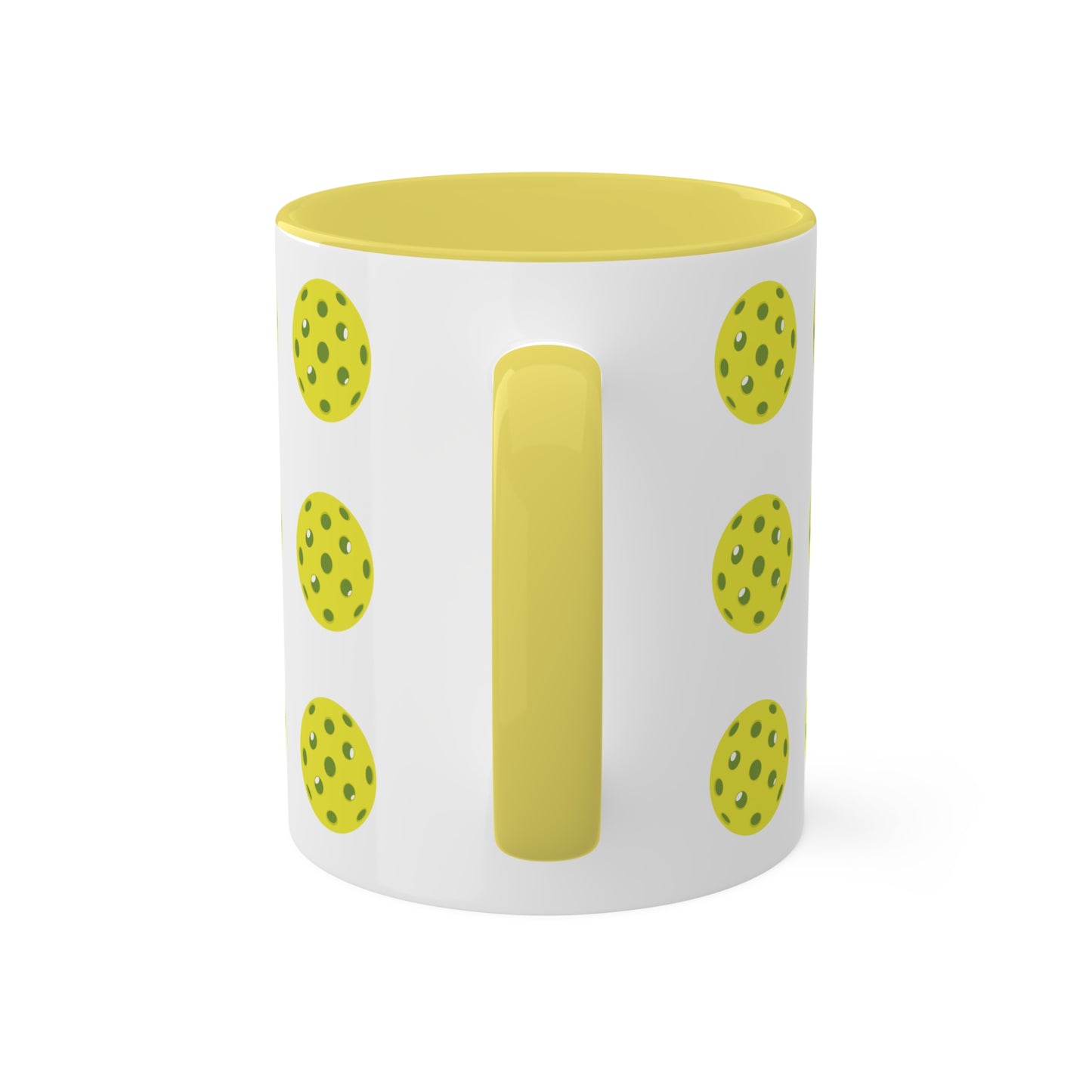 Pickleball Mug, Lime, 11oz
