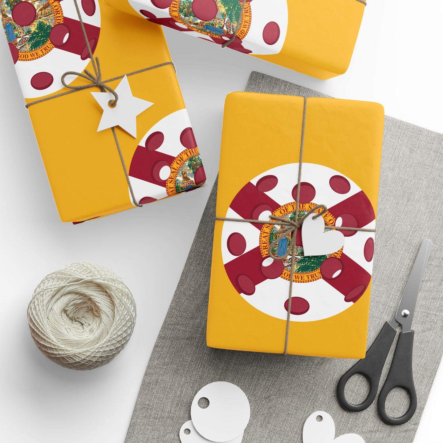 Pickleball Gift Wrap, Florida State Flag