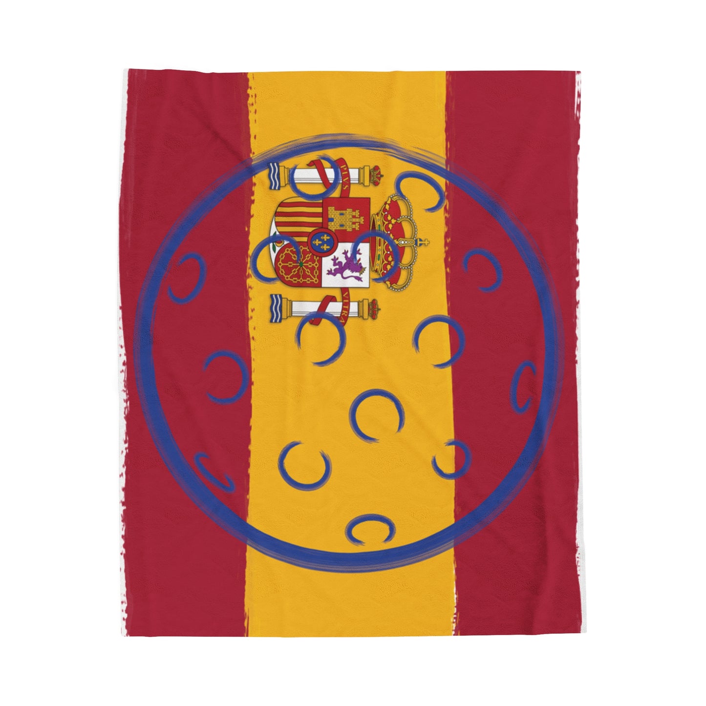 Spain Pickleball Blanket 50x60"