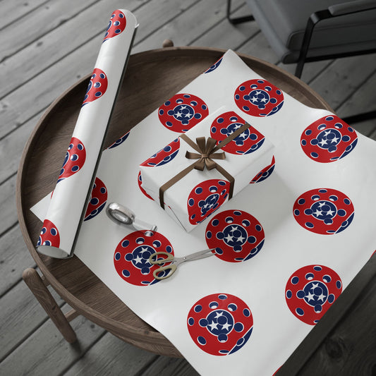 Pickleball Gift Wrap, Tennessee State Flag
