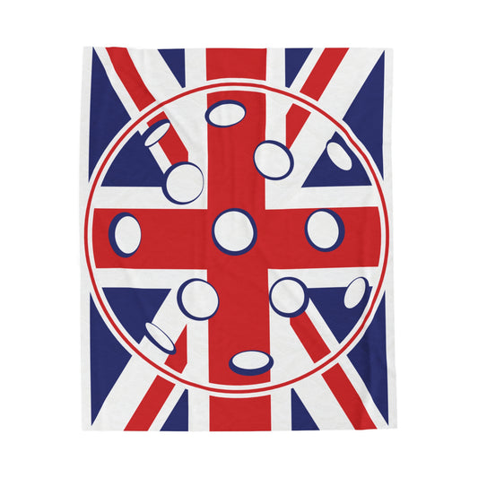 UK Pickleball Blanket 50x60"