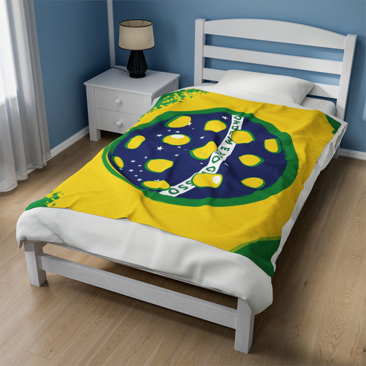 Brazil Pickleball Blanket 50x60"