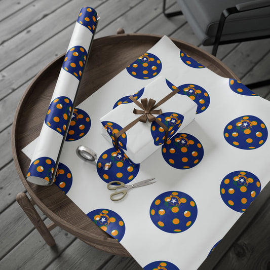 Pickleball Gift Wrap, Nevada State Flag