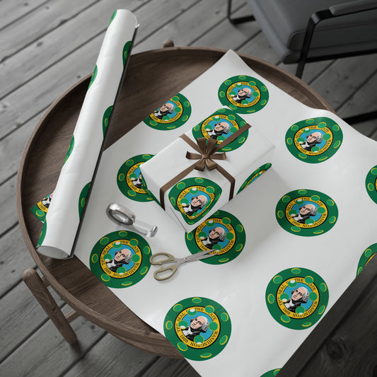 Pickleball Gift Wrap, Washington State Flag