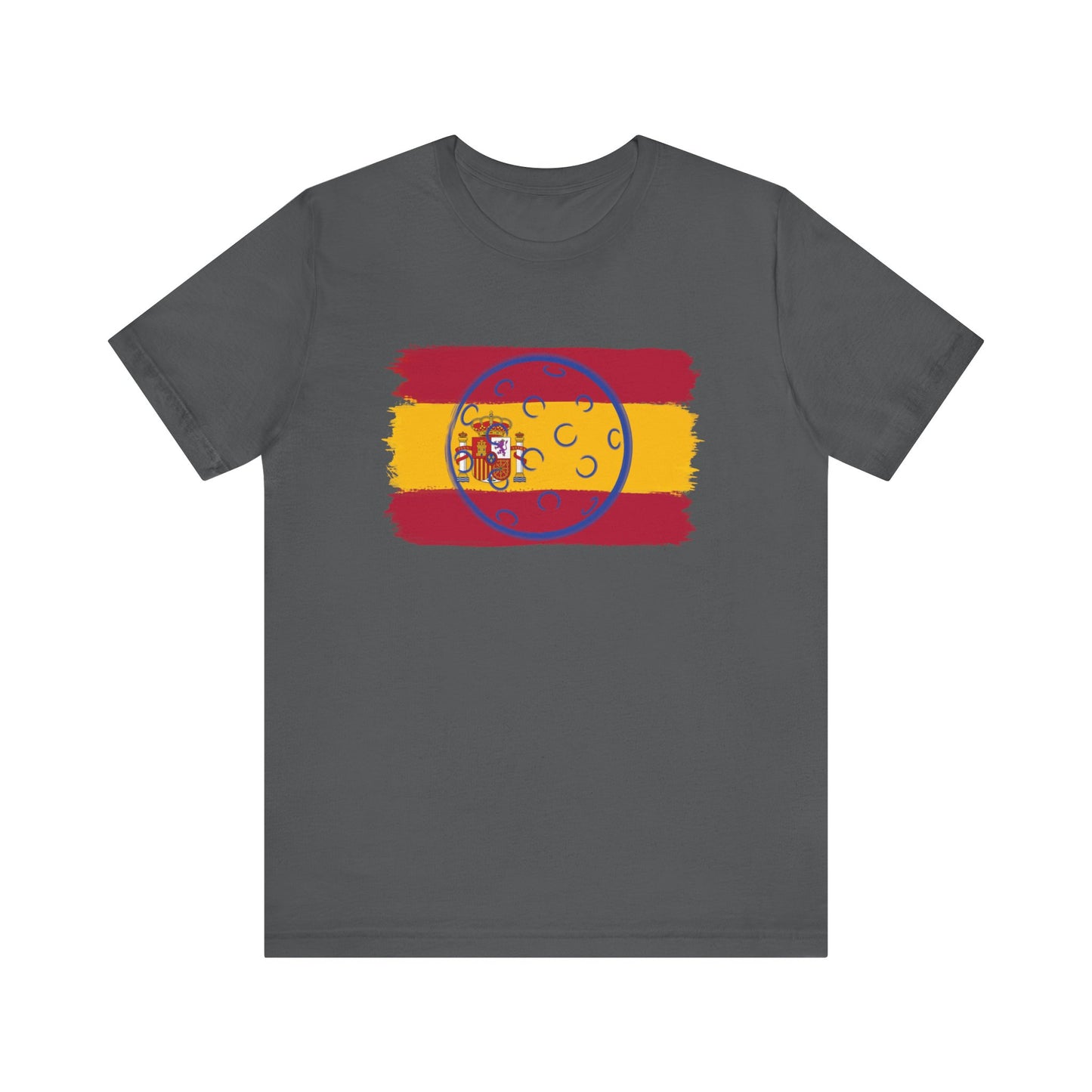 Spain Pickleball Flag, Black