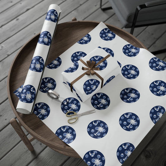 Pickleball Gift Wrap, South Carolina State Flag