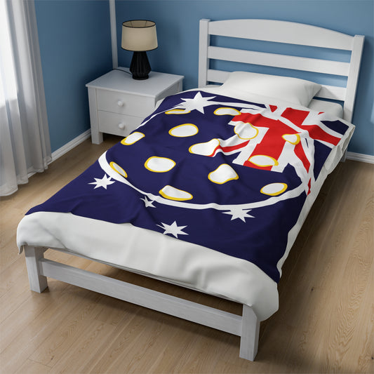 Australian Pickleball Blanket 50x60"