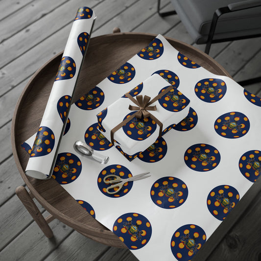 Pickleball Gift Wrap, Pennsylvania State Flag