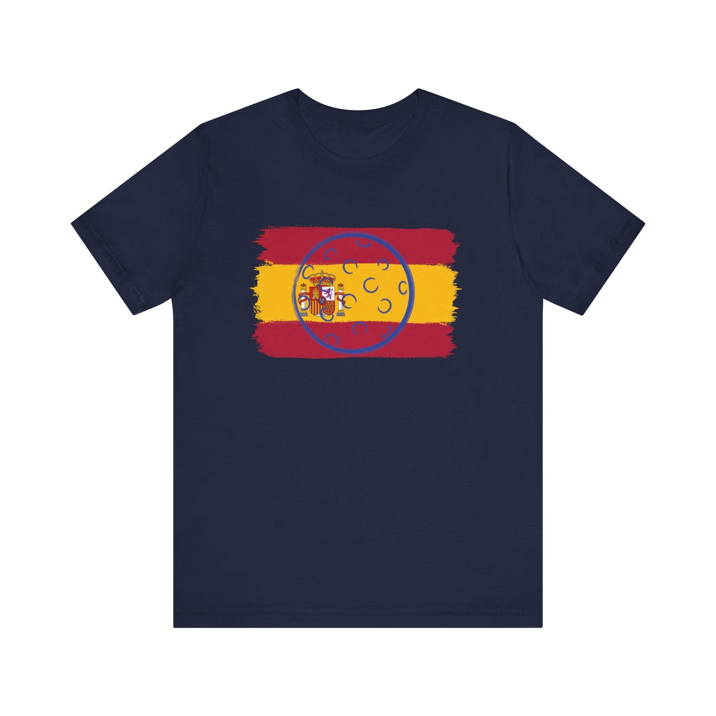 Spain Pickleball Flag, Black