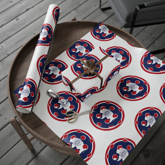 Pickleball Gift Wrap, Wyoming State Flag