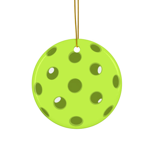 Ornament, Lime & Dark Green