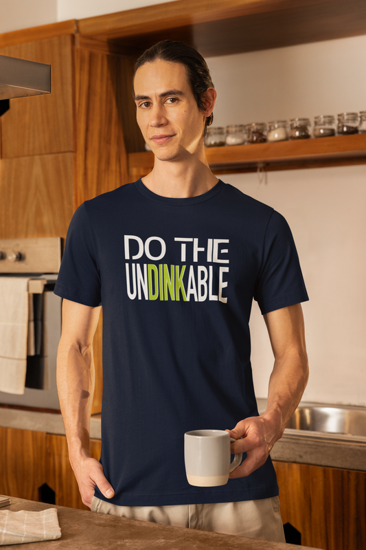 Do the Undinkable T-Shirt, Bella+Canvas 3001 (White Print)