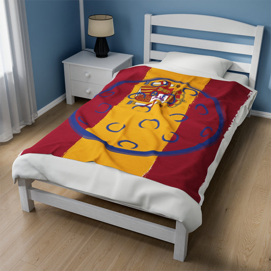 Spain Pickleball Blanket 50x60"