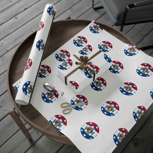 Pickleball Gift Wrap, Missouri State Flag
