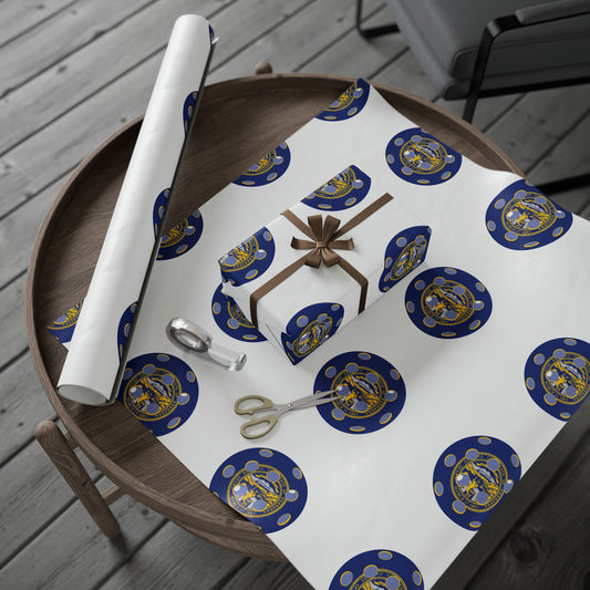 Pickleball Gift Wrap, Nebraska State Flag